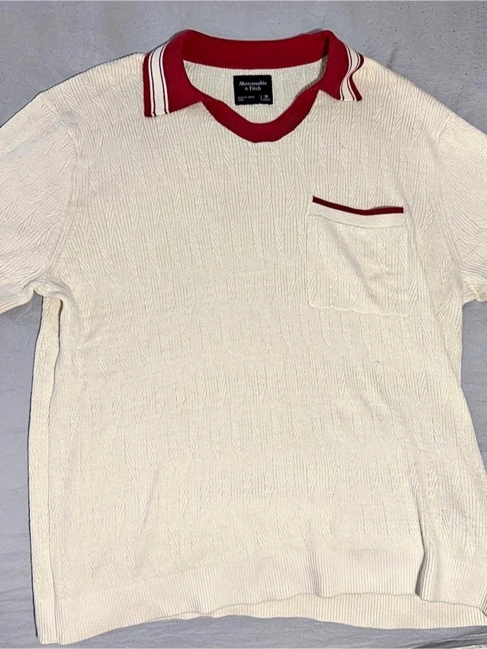 Abercrombie & Fitch Johnny Collar Sweater Polo.